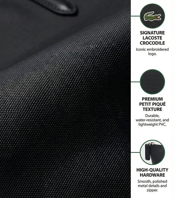 Lacoste Lacoste - Black Tote Bags