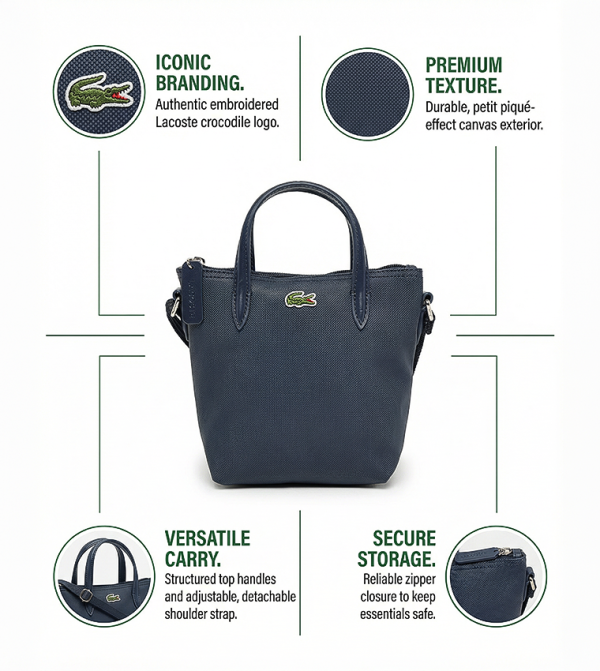 Lacoste Lacoste - Navy Handheld Bags