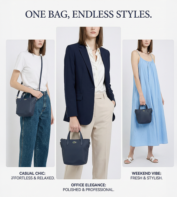 Lacoste Lacoste - Navy Handheld Bags