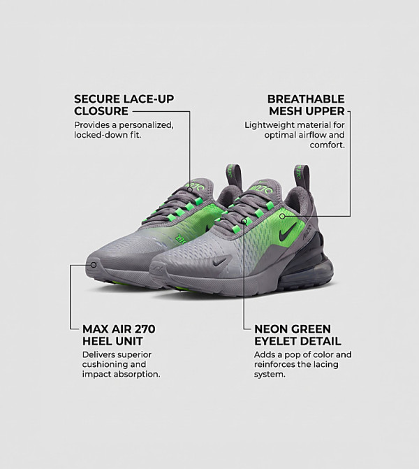 Nike  shorts-sets-and-co-ords - Grey Low Top