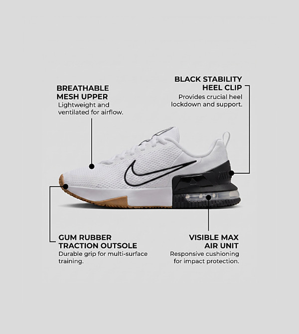 Nike  Training Shoes - White Training Shoes