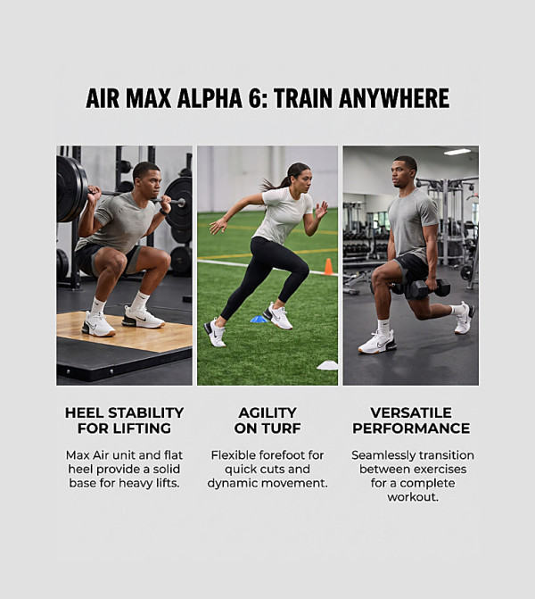 Nike  Training Shoes - White Training Shoes