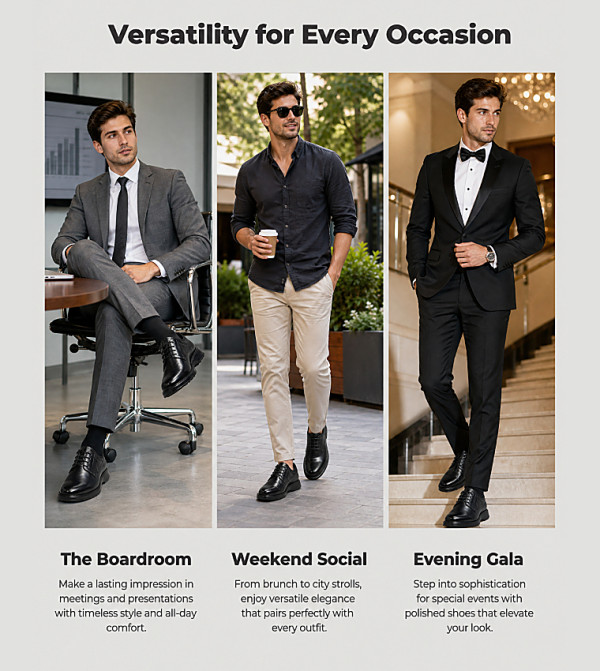 هاش بابيز هاش بابيز - أسود Formal Lace-Up Shoes