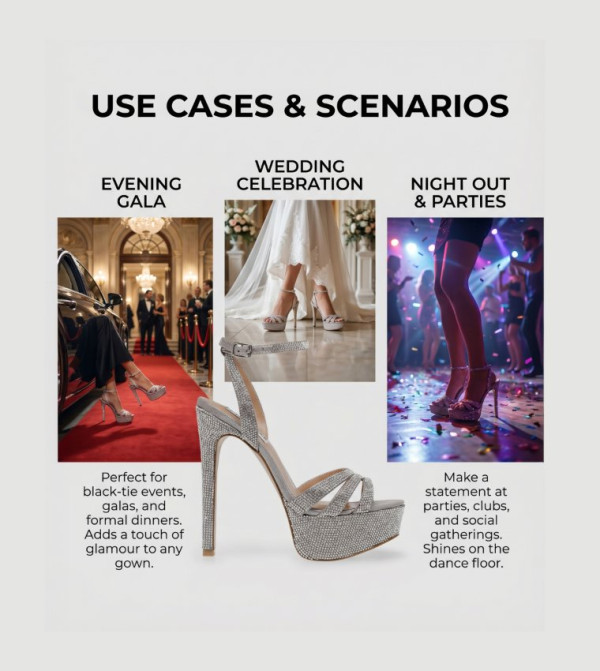 Steve Madden Steve Madden - Silver Heels