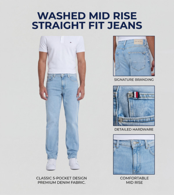 Tommy Hilfiger Tommy Hilfiger - Blue Straight Jeans