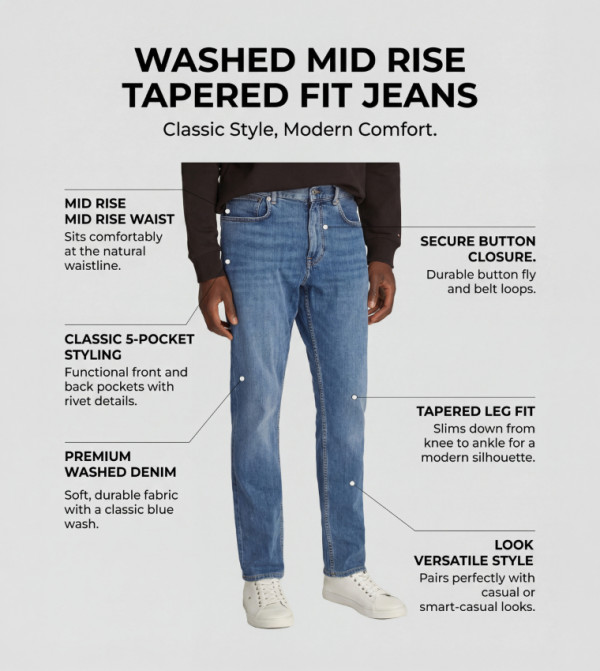 Tommy Hilfiger  Jeans - Blue Slim Jeans