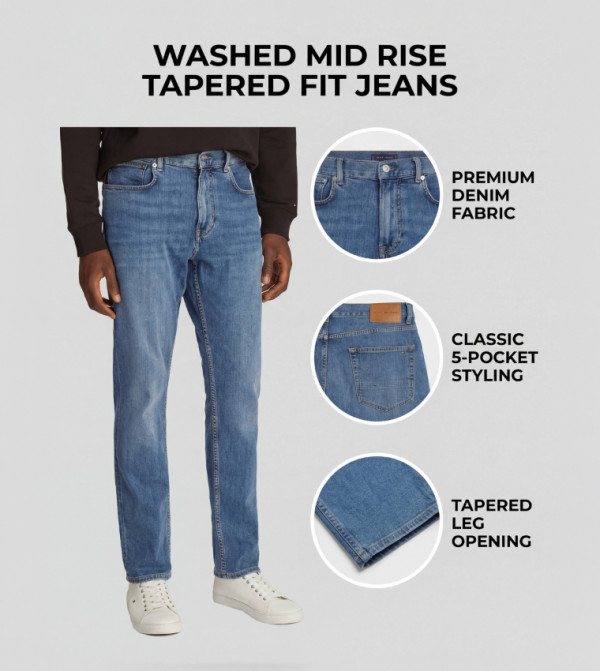 Tommy Hilfiger  Jeans - Blue Slim Jeans