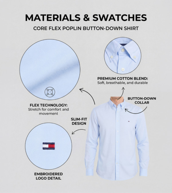 Tommy Hilfiger Tommy Hilfiger - Blue Casual Shirts