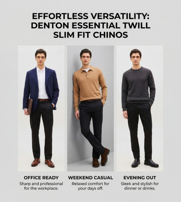 Tommy Hilfiger Clothing - Black Chinos