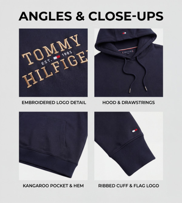 Tommy Hilfiger  Hoodies - Navy Hoodies
