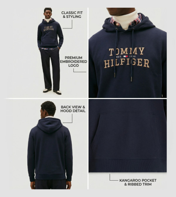 Tommy Hilfiger  Hoodies - Navy Hoodies