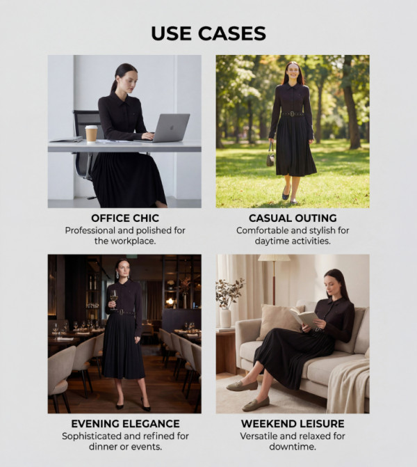 تومي هيلفيغر تومي هيلفيغر - أسود Midi Dresses