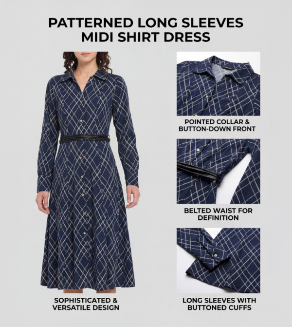 تومي هيلفيغر تومي هيلفيغر - كحلي Shirt & T-Shirt Dresses