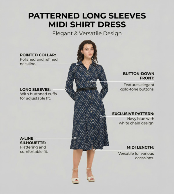 تومي هيلفيغر تومي هيلفيغر - كحلي Shirt & T-Shirt Dresses