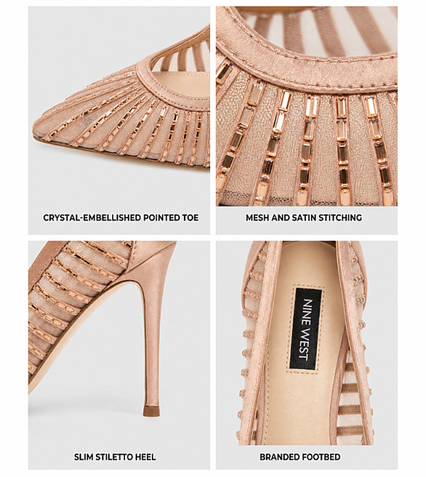 Nine West  pump-it-up - Nude Pumps