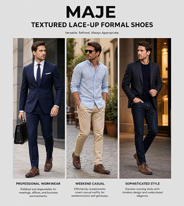 هاش بابيز  أحذية رسمية  - حنطي Formal Lace-Up Shoes