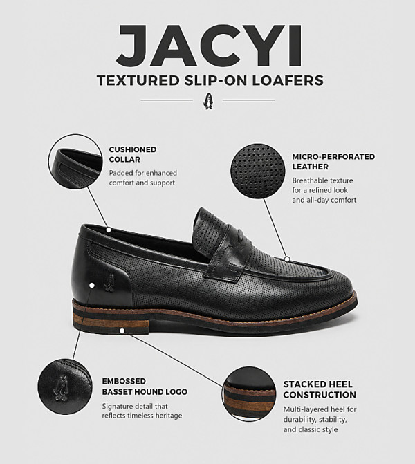 Hush Puppies  Loafers & Moccasins - Black undefined