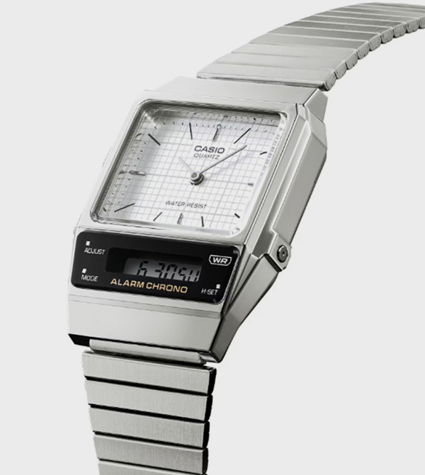 كاسيو  الساعات الذكية - أبيض Smart & Digital Watches