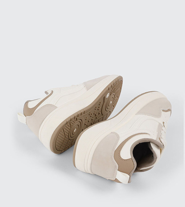 Ardene  start-at-the-bottom-w - Beige Low Top