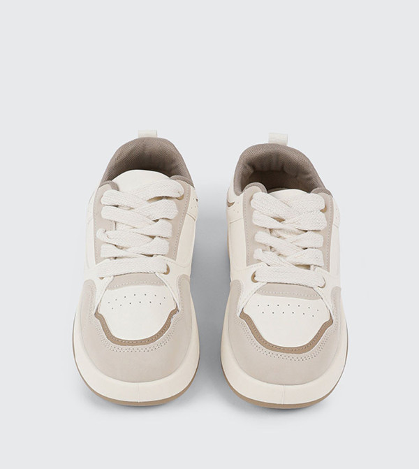 Ardene  start-at-the-bottom-w - Beige Low Top