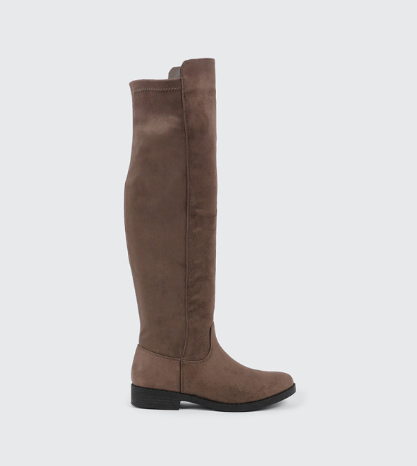 اردين  أحذية عالية الركبة - بني  Knee length Boots