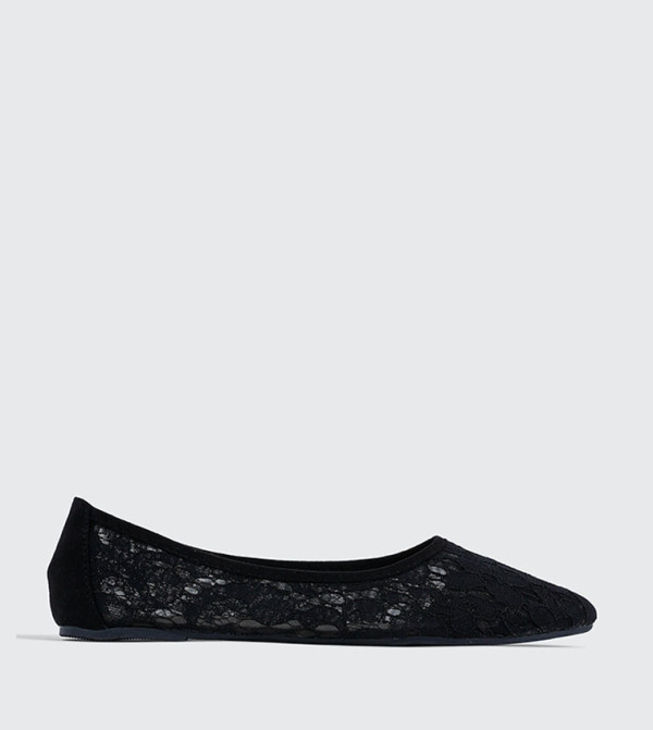 Ardene Ballerinas - BLACK undefined