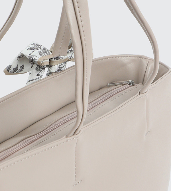 Ardene Bags - Taupe Tote Bags