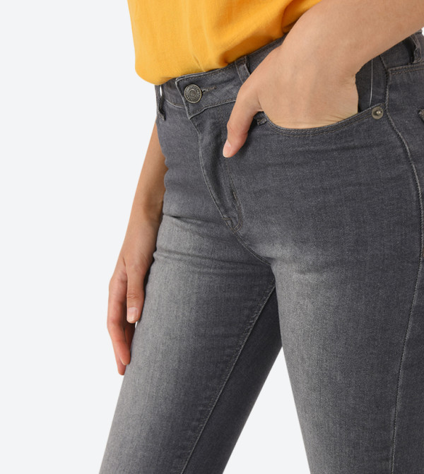 Aeropostale Aeropostale - Grey Skinny Fit Jeans