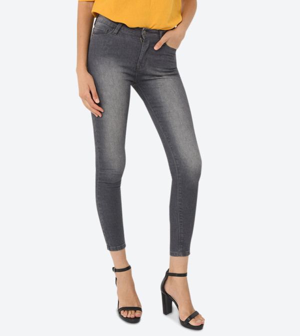 Aeropostale Aeropostale - Grey Skinny Fit Jeans
