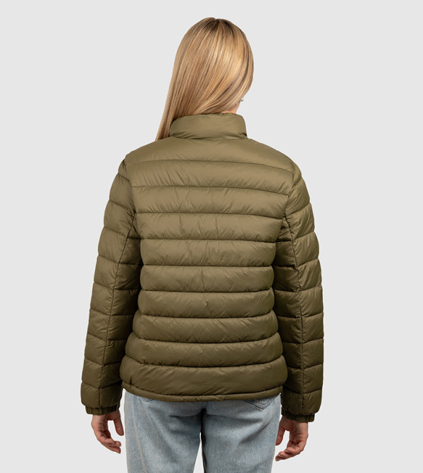 Aeropostale Aeropostale - Olive Puffer & Quilted Jackets