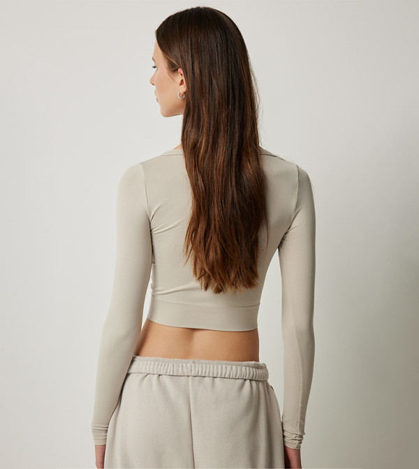 Ardene Ardene - Beige Casual T-Shirts