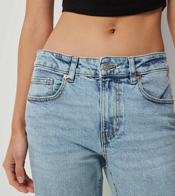 Ardene Mom Jeans - Blue Mom Jeans