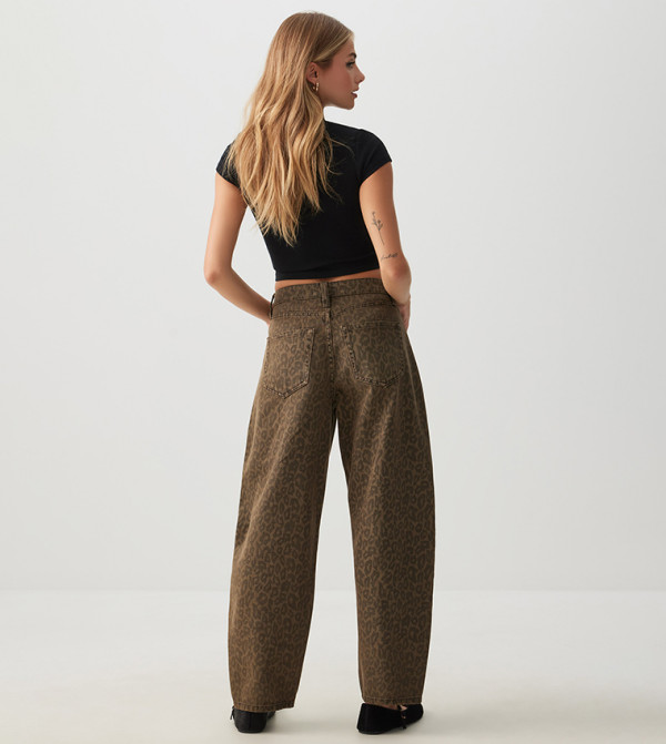 Ardene  Jeans - Brown Straight Jeans