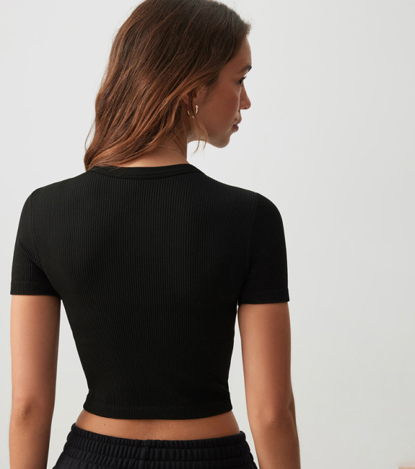Ardene  Cropped Tops - Black Cropped Tops