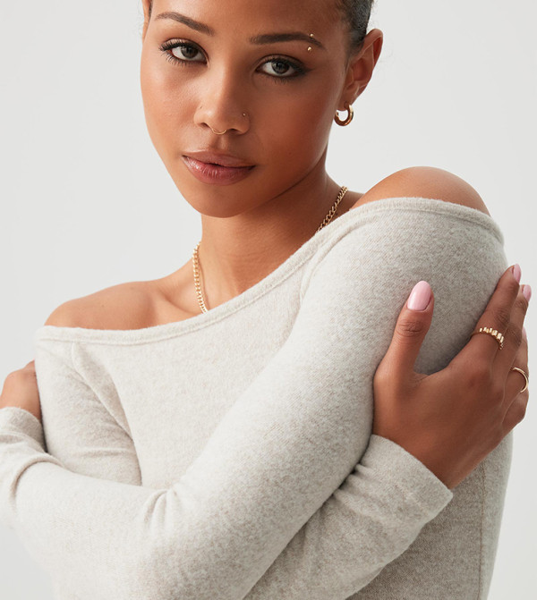 Ardene  Casual Tops - Beige Casual Tops