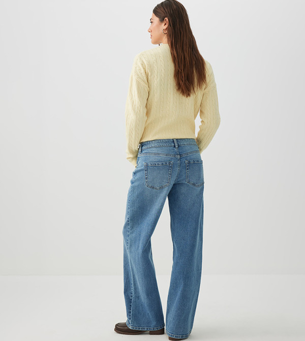 Ardene  Straight Jeans - Blue Straight Jeans