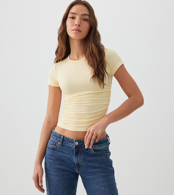 Ardene  Clothing - Yellow Casual Tops