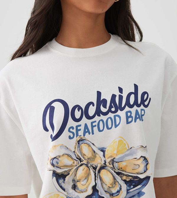 اردين  - أبيض Short Sleeve T-Shirts