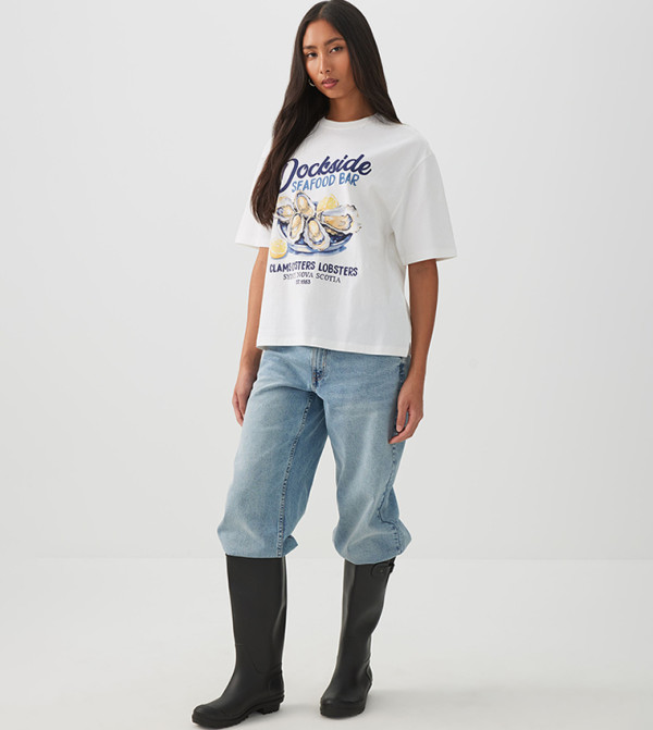 اردين  - أبيض Short Sleeve T-Shirts