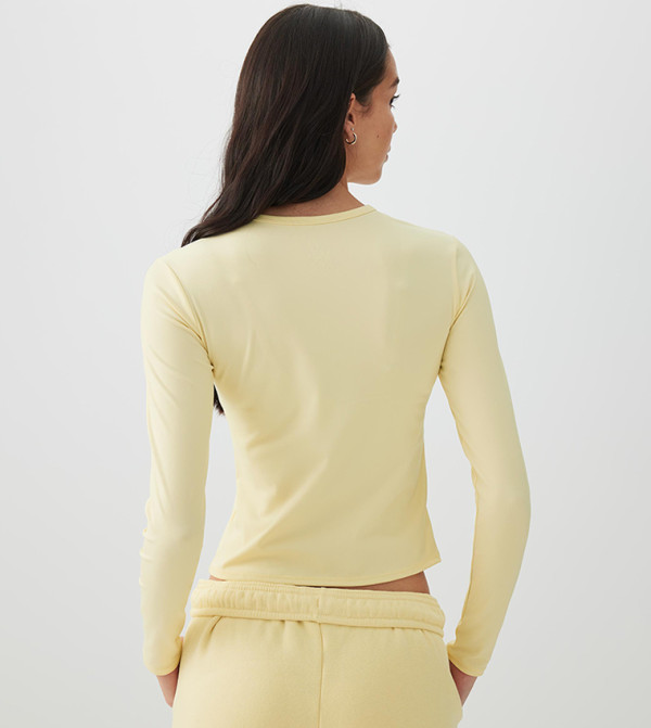 Ardene Ardene - Yellow Cropped Tops