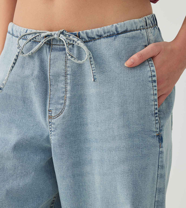 Ardene  Jeans - Blue Wide Leg Jeans