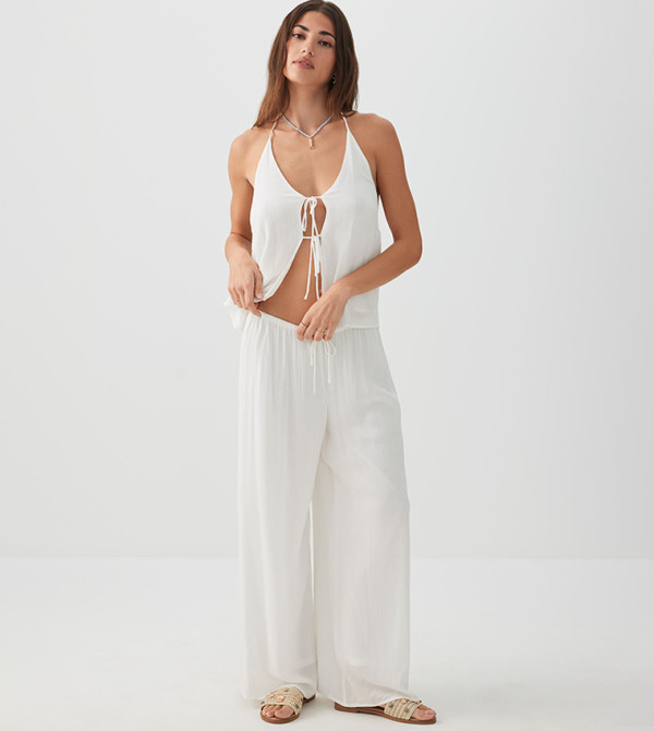 Ardene Ardene - Off White Sleeveless Tops