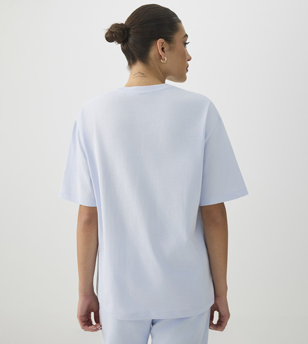 Ardene  T-Shirts - Blue Short Sleeve T-Shirts