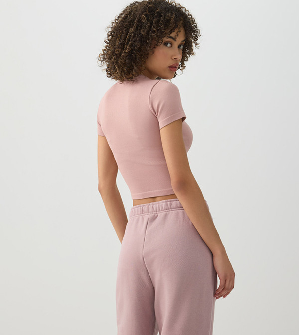 Ardene Ardene - Pink Cropped Tops