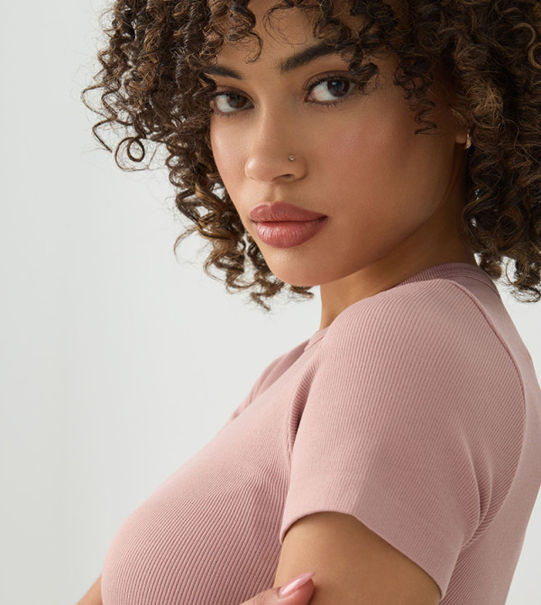 Ardene Ardene - Pink Cropped Tops