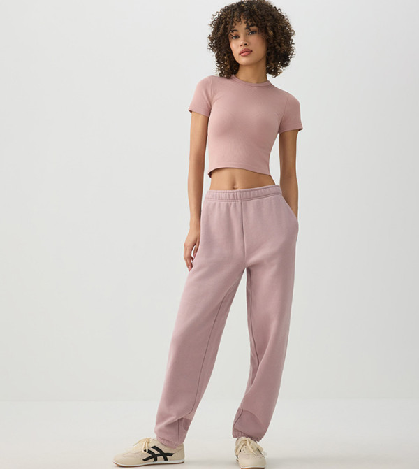 Ardene Ardene - Pink Cropped Tops