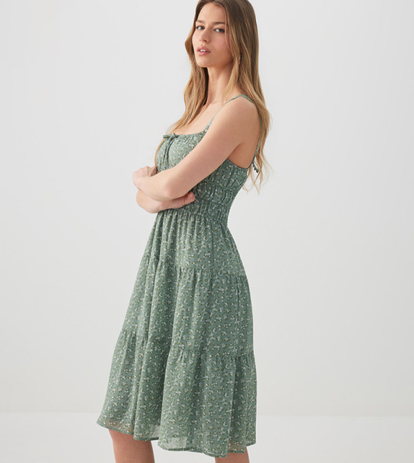 Ardene Ardene - Green Midi Dresses