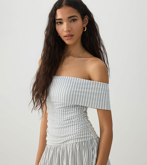Ardene Ardene - Off White Midi Dresses
