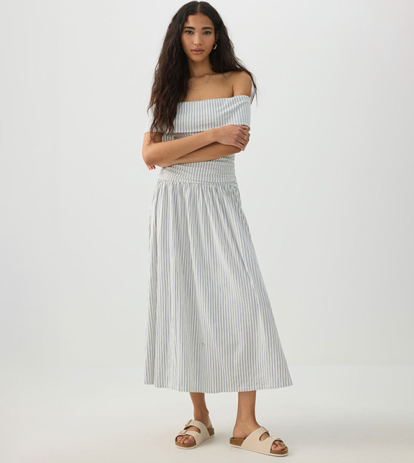 Ardene Ardene - Off White Midi Dresses