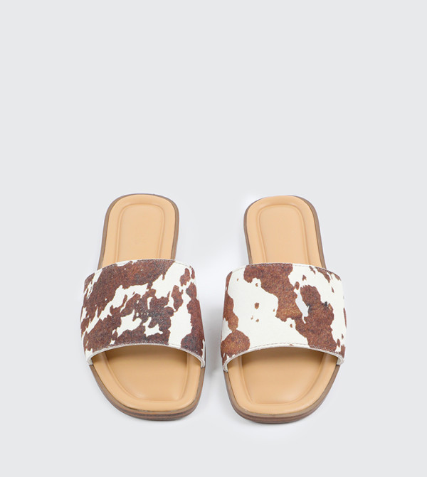 Ardene Ardene - Brown Flat Sandals